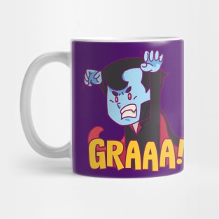 Cute Vampire Halloween Graaa Mug